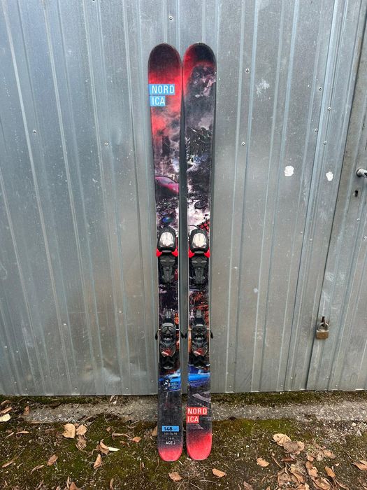 Nordica Ace J 148 cm + Wiązania Marker Twin tip Freestyle/Park