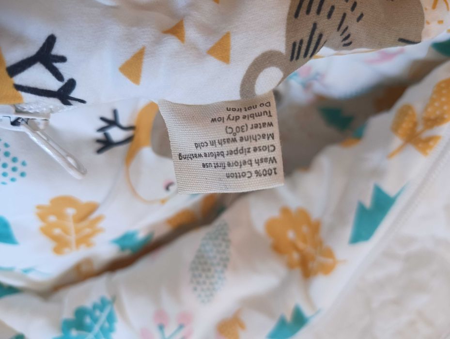 Mosebears Śpiworek dla niemowląt śpiworek 2,5 Tog 100% bawełny 6-12msc