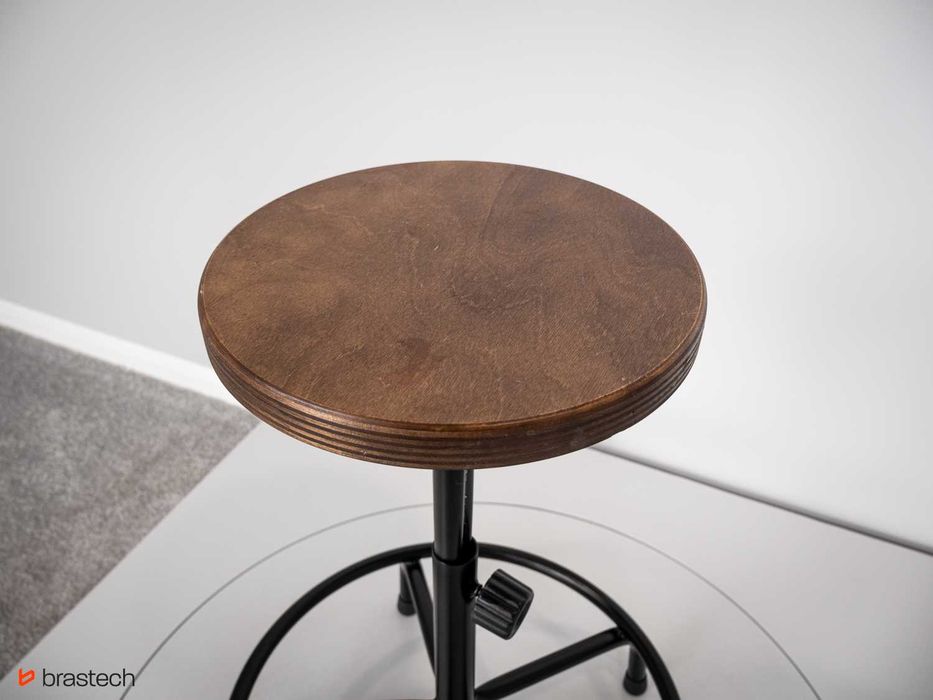 Taboret warsztatowy regulowany 49 cm - 70 cm