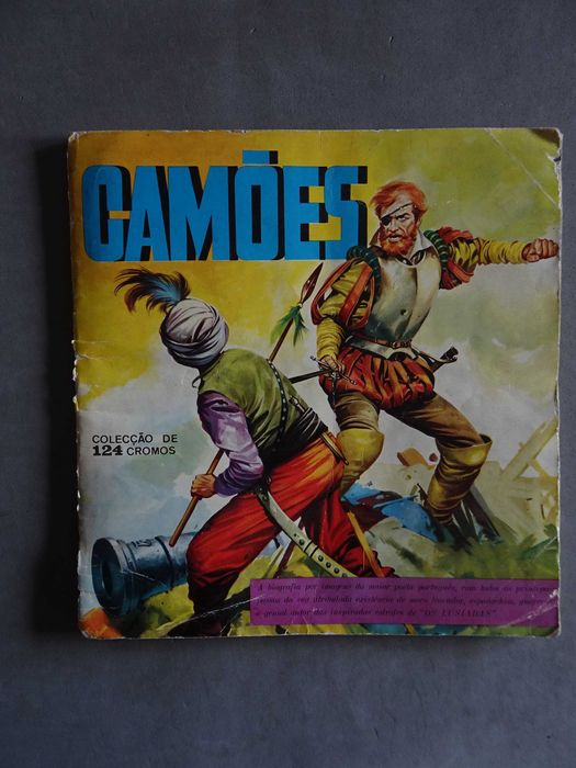 Caderneta de cromos Camões (Faltam 33 cromos)