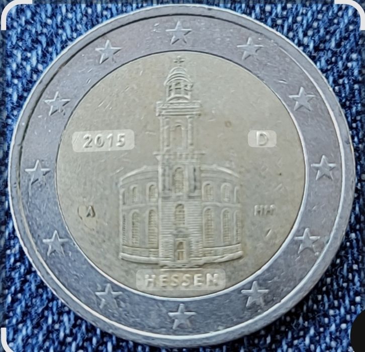 Moeda 2€, Alemanha 2015