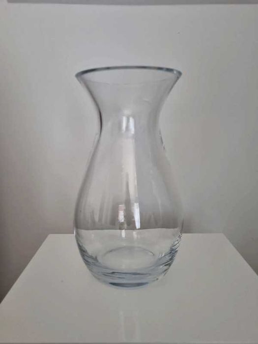 Duży szklany wazon wysokosc 32 cm