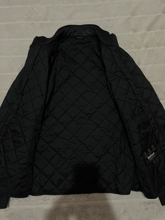 BARBOUR (L/XL) Gear Quilted International Jacket чоловіча куртка вітро