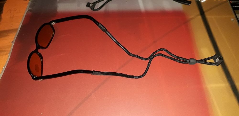 Fita cordão com silicone para óculos de sol tamanho adulto ou criança