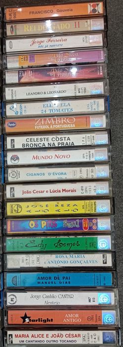 K7 Cassetes  Originais Portuguesas Vários Artistas