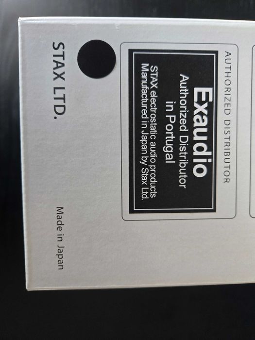 Auscultadores STAX SR-L300 com energizer SRM-252