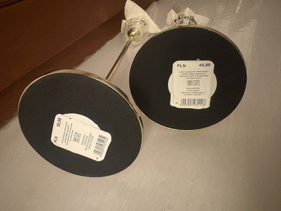 Zestaw czterech świeczników home&you