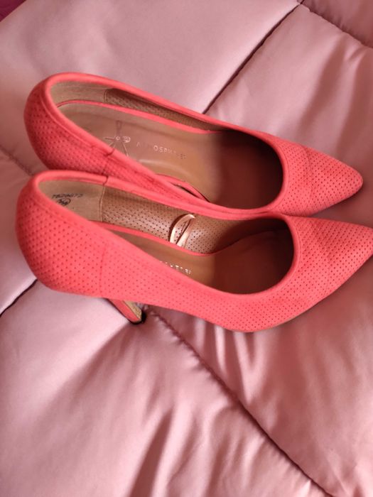 Sapato feminino salmão