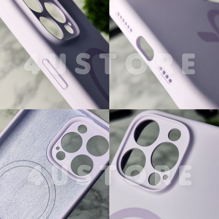 Чехол Silicone Case Magsafe на iPhone 16 Pro Max чохол софттач силікон