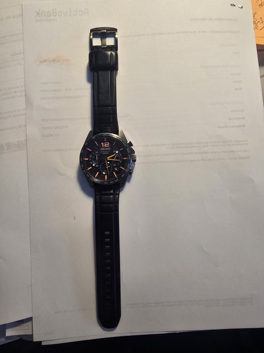 Relógio Seiko esportivo