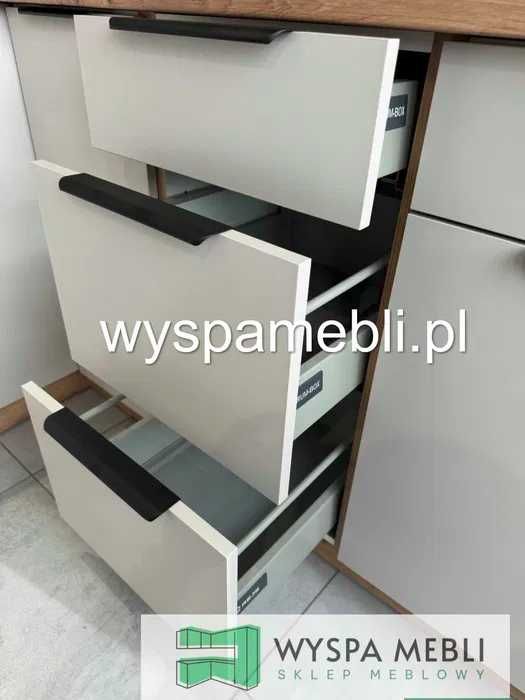 NOWA kuchnia meble kuchenne 260cm kaszmir czarny darmowa dostawa