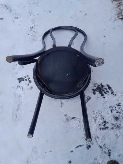 Krzesło styl thonet z giętego drewna