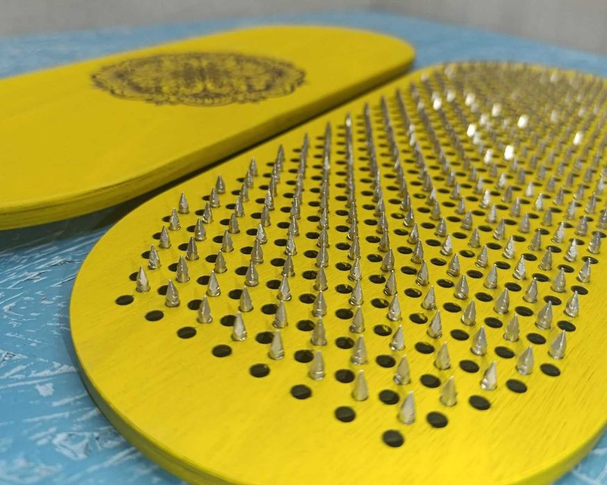 Дошка Садху. Цвяхи. Гвозди 10мм. Цвяхотерапія.