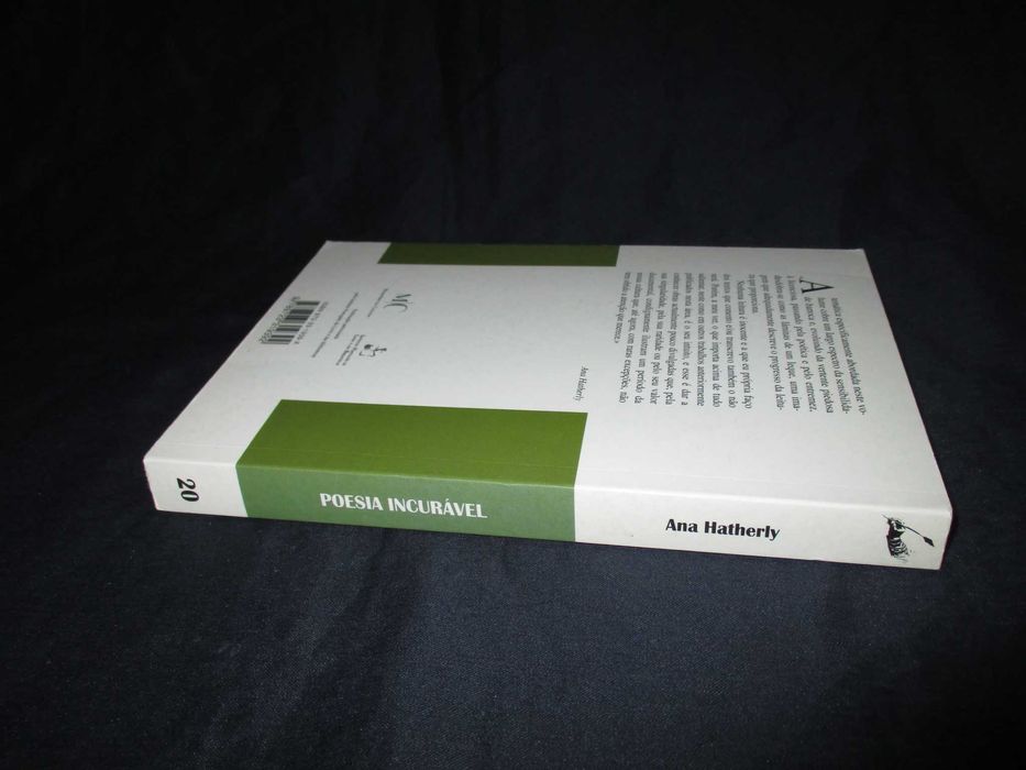 Livro Poesia Incurável Aspectos da Sensibilidade Barroca Ana Hatherly