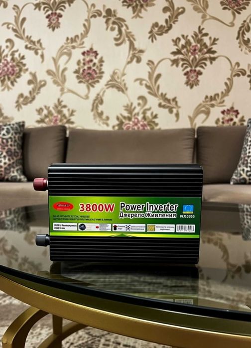 Крутий перетворювач напруги 3800 ват з 24в на звичайні 220в