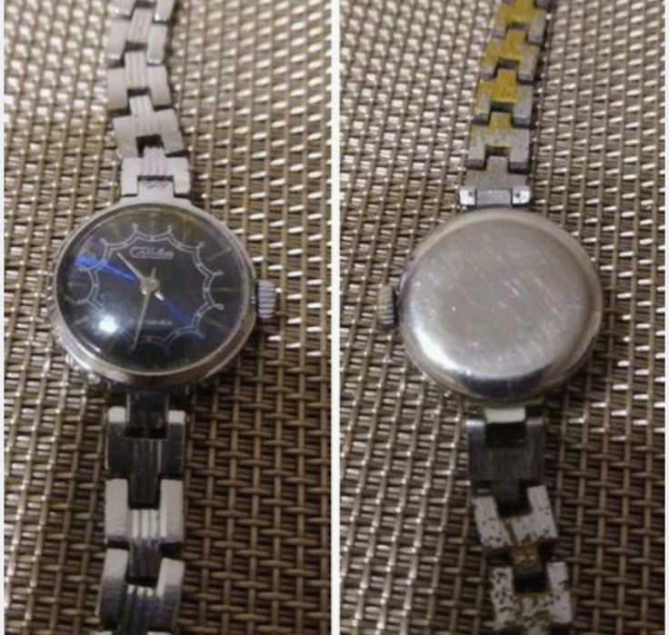 Наручные часы советских времён.