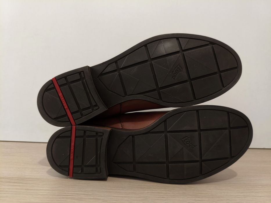 Buty Lloyd botki skórzane damskie brązowe modne 38 24,5cm