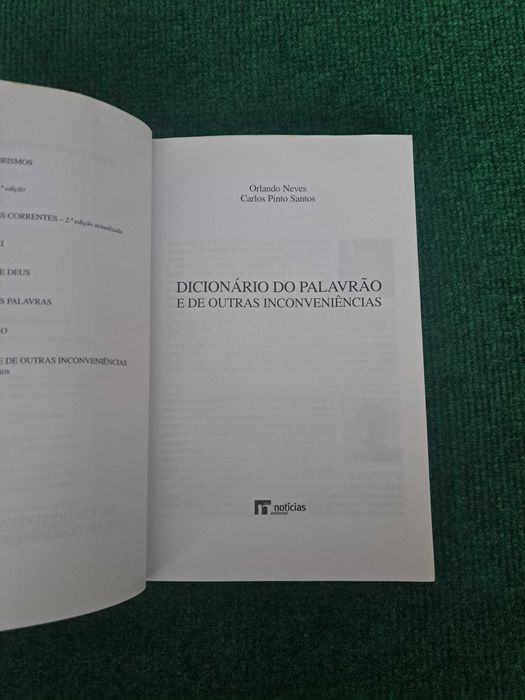 Dicionário do palavrão - Orlando Neves / Carlos Pinto Santos