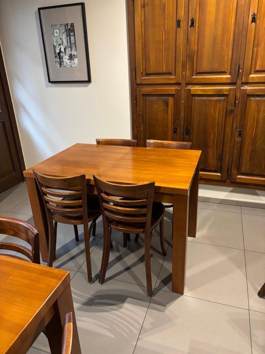 Stoły do jadalni, stół do bufetowy, krzesła drewniane