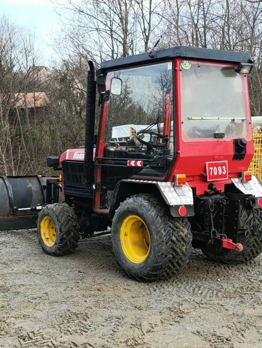 Traktor Hako + pług śnieżny