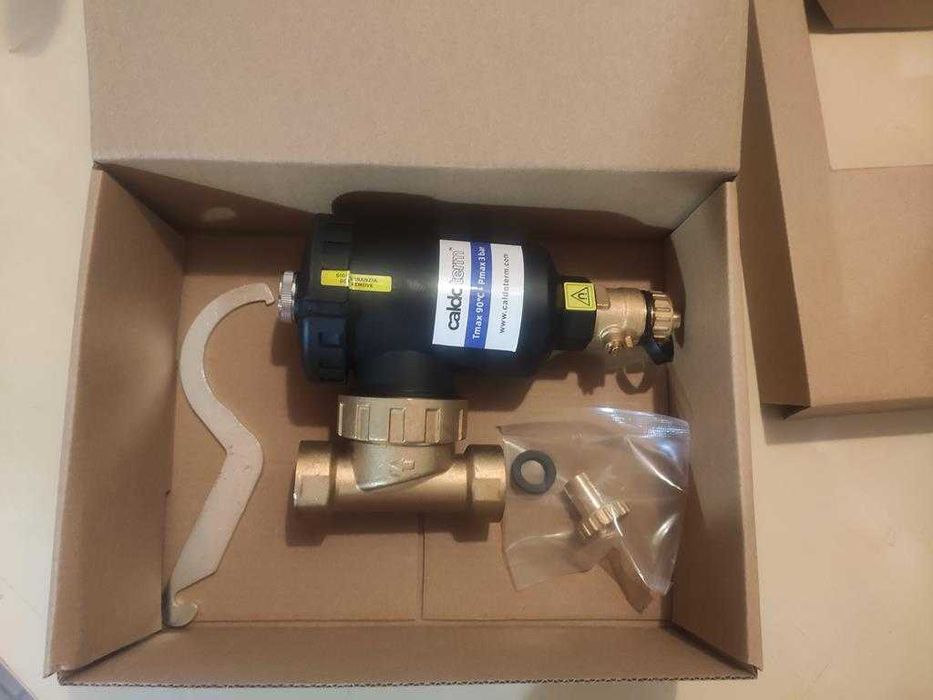 Filtr magnetyczny separator zanieczyszczeń, mosiądz, fabrycznie nowy komplet