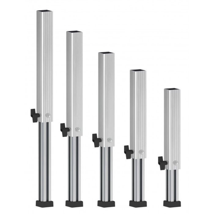 Noga teleskopowa 60x60x2, 60-100 cm ALUSTAGE TLE-06 do podestu