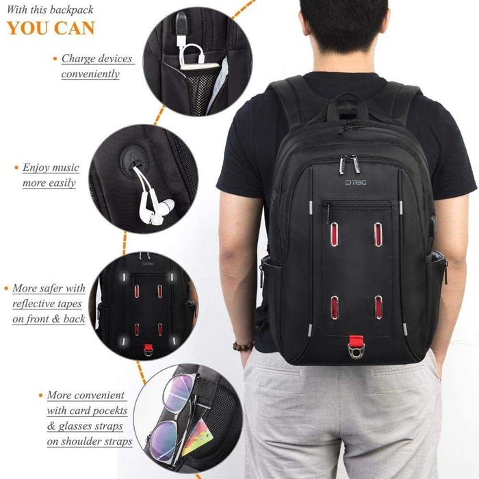 Mochila DTBG Luxury  c/USB