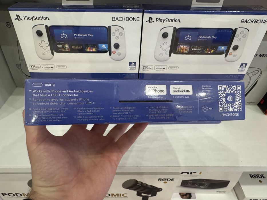 Геймпад Backbone Playstation джойстик USB-C Android IPhone Магазин