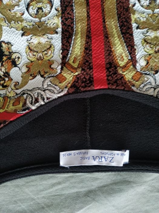 Piękna nowa sukienka Zara S ze wzorem boho