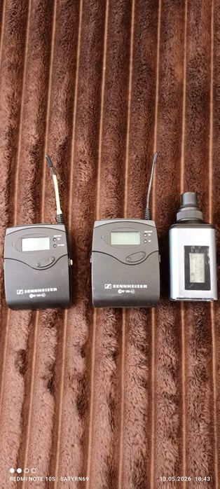 Радіосистема Sennheiser ew100 g3 plug on(комплект)D