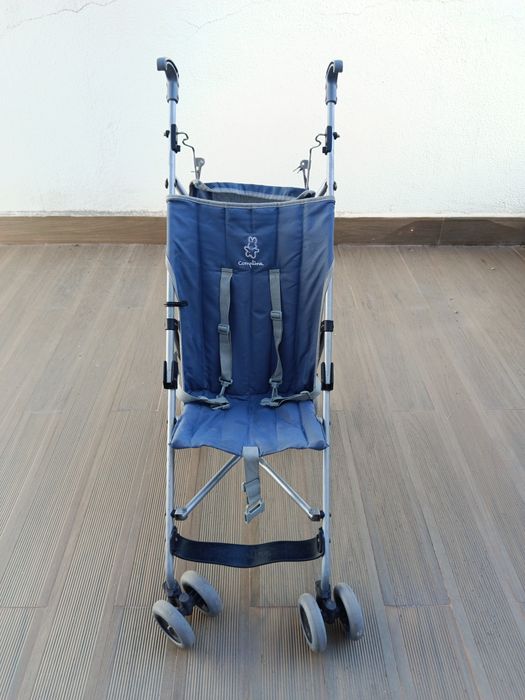 Carrinho de Bebé Compacto Comptine Azul Dobrável | Compact Foldable Comptine Blue Baby Stroller