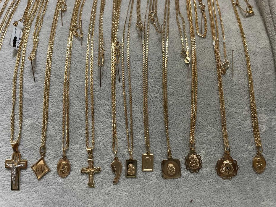 Nowy złoty łańcuszek próba 585.420zlgram KOMUNIA CHRZCINY