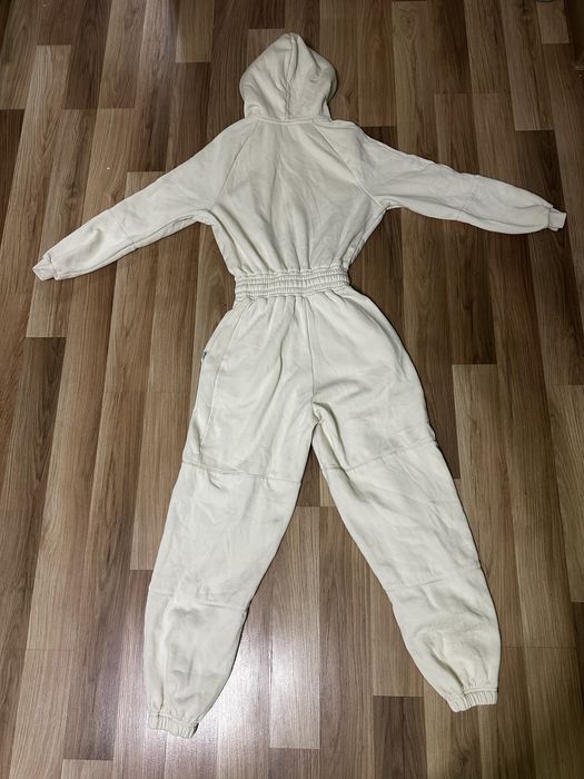 Комбінезон жіночий Staff молочний на флісі