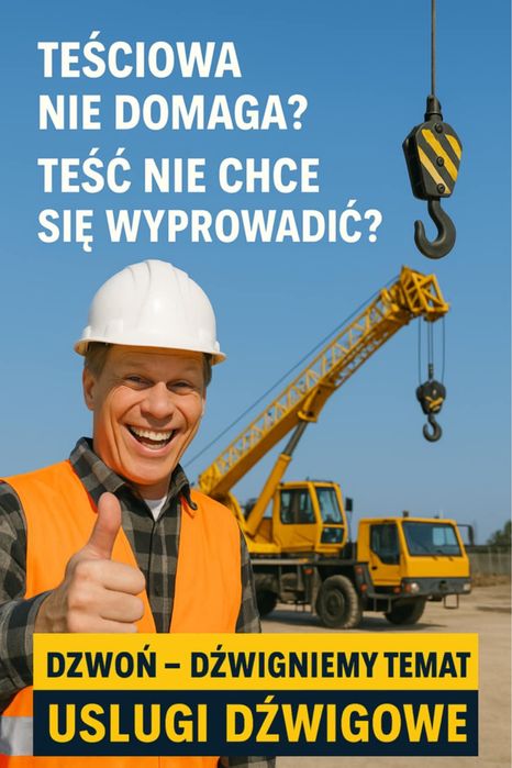 Uslugi dzwigowe. Wlockawek