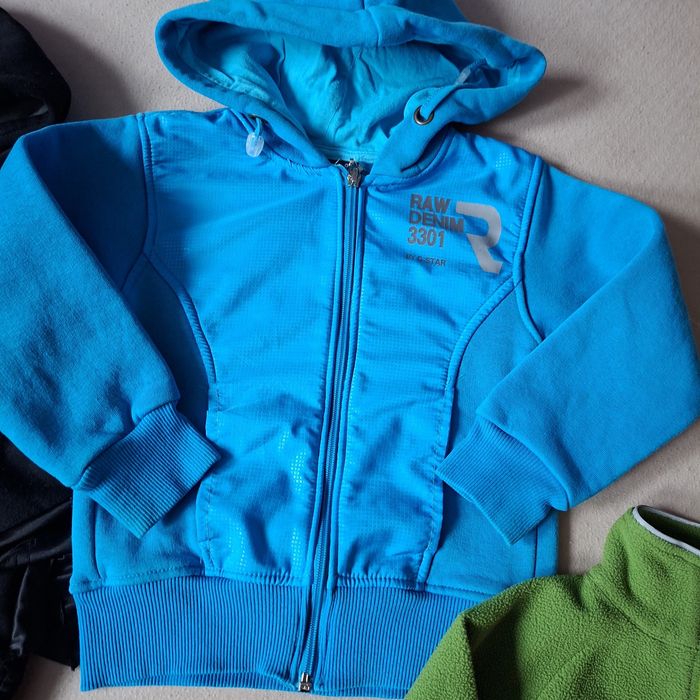 Zestaw 6 szt ciepłe bluzy r 98