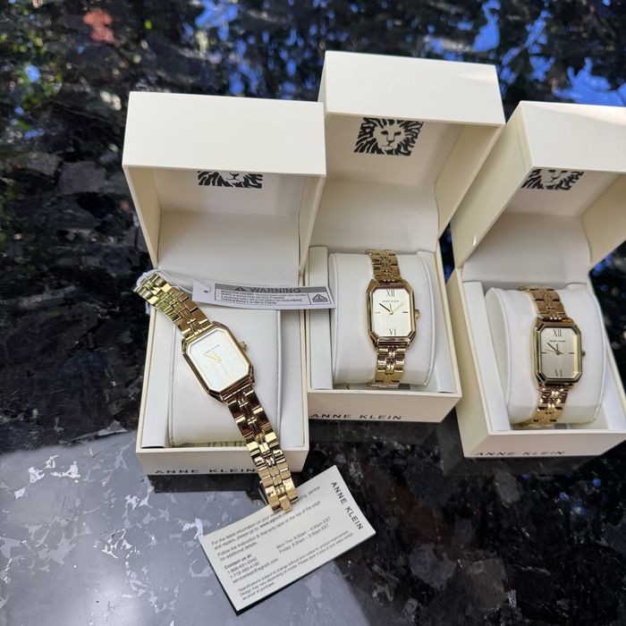 США | Оригінал | Anne Klein AK 3774CHGB Стильний жіночий годинник