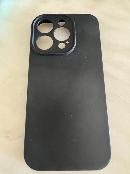 Capas para iphone 14 pro e película negro