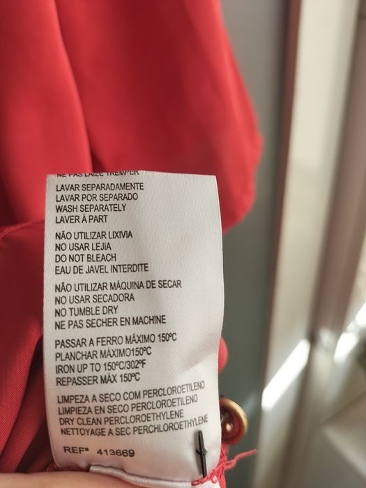 Camisa Lanidor vermelha tamanho S