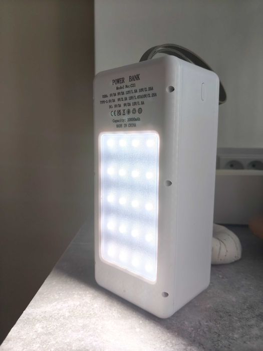 Powerbank | ДБЖ | Ліхтарик | 65000мАг