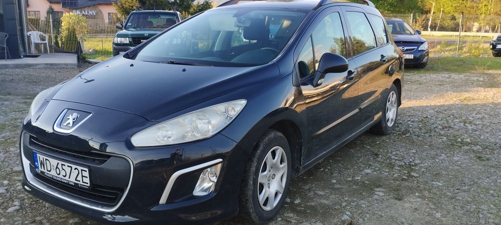 Peugeot 308 2013 r klima bogata wersja