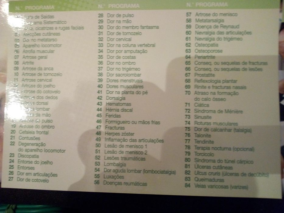 Aparelho de magnetoterapia[urgente]