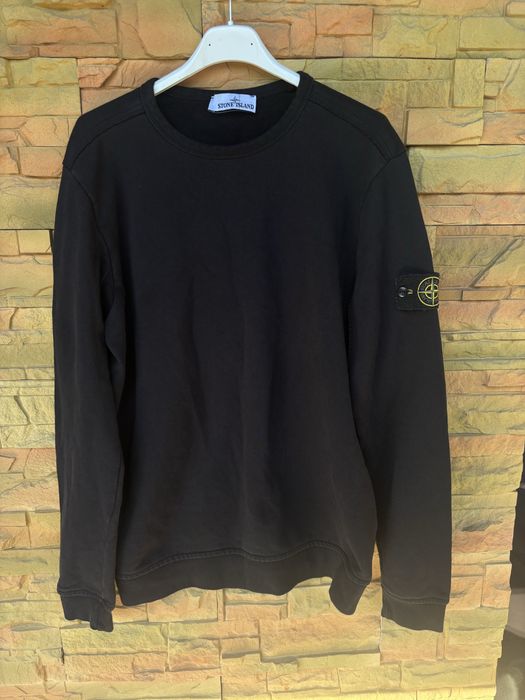 Męska bluza czarna Stone Island S/M