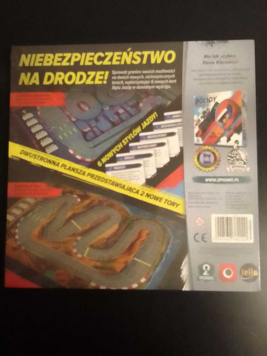 Bolidy gra podstawa i rozszerzenia PL nowe