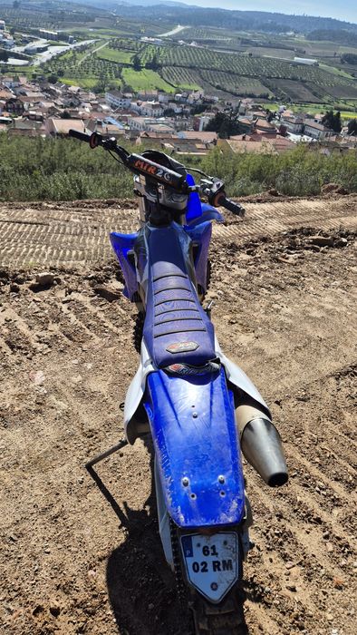 Yamaha wr250 com matrícula