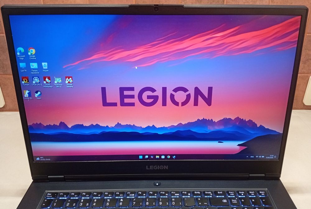 Ноутбук/Lenovo/legion/Ryzen 5/5600h/16 ram/1 tb/rtx 3070/8gb/17,3/Fhd/144 hz