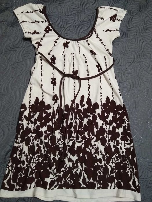 Tunika rozmiar 8 kolor kremowy