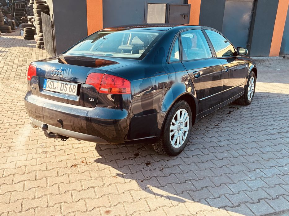 Audi a4 rok2006 poj 1.6 przeb 166 tys sedan zadbany zarejestrowany w kraju