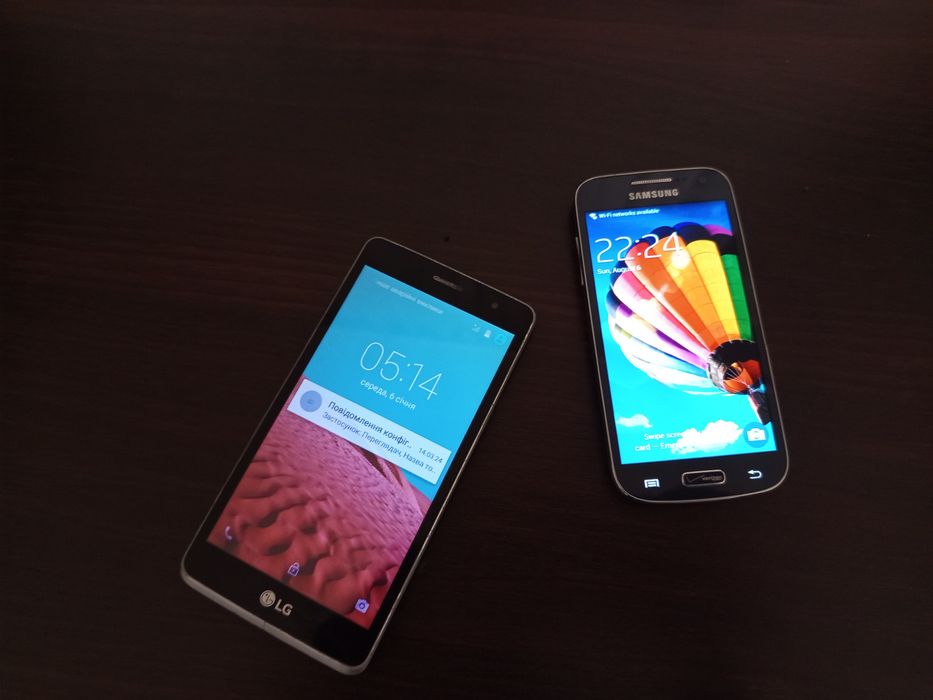 LG X155 и Samsung S4 mini