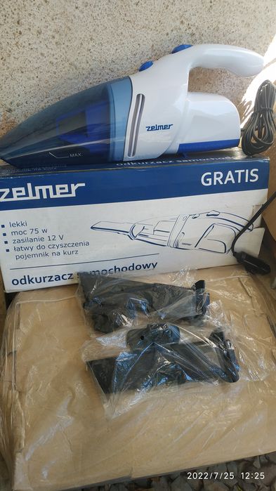 Пилосос, автомобільний,новий ZELMER