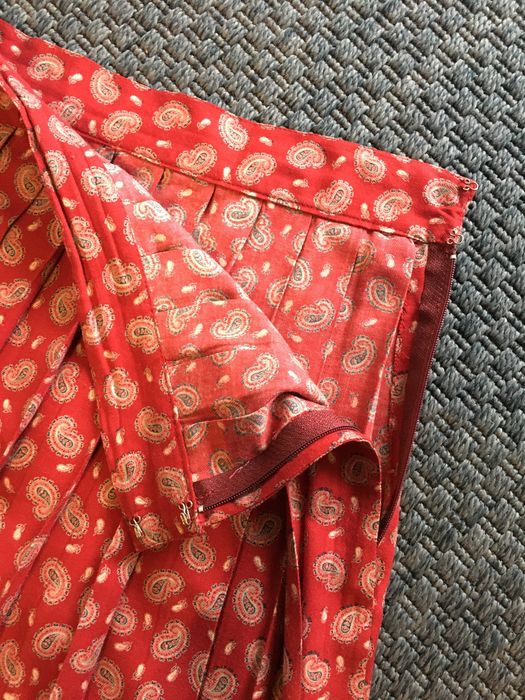 Saia plissada - tamanho M